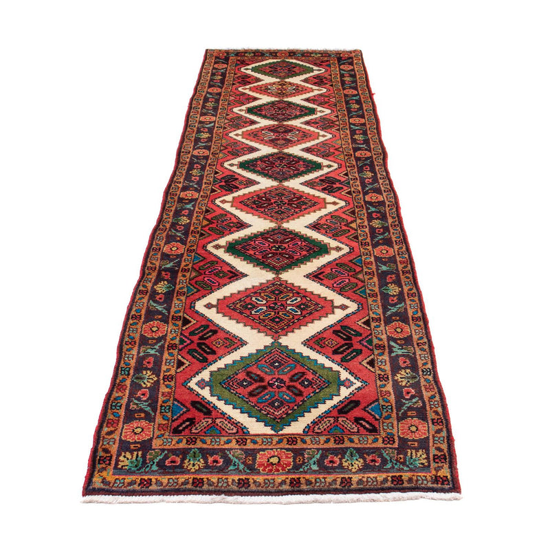 Alfombra de pasillo Alfombra persa - Nómada - 290 x 70 cm - rojo claro