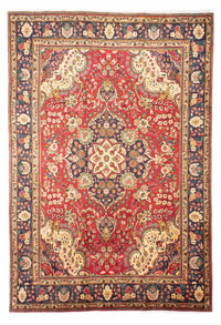 Alfombra persa - Tabriz - 300 x 208 cm - rojo