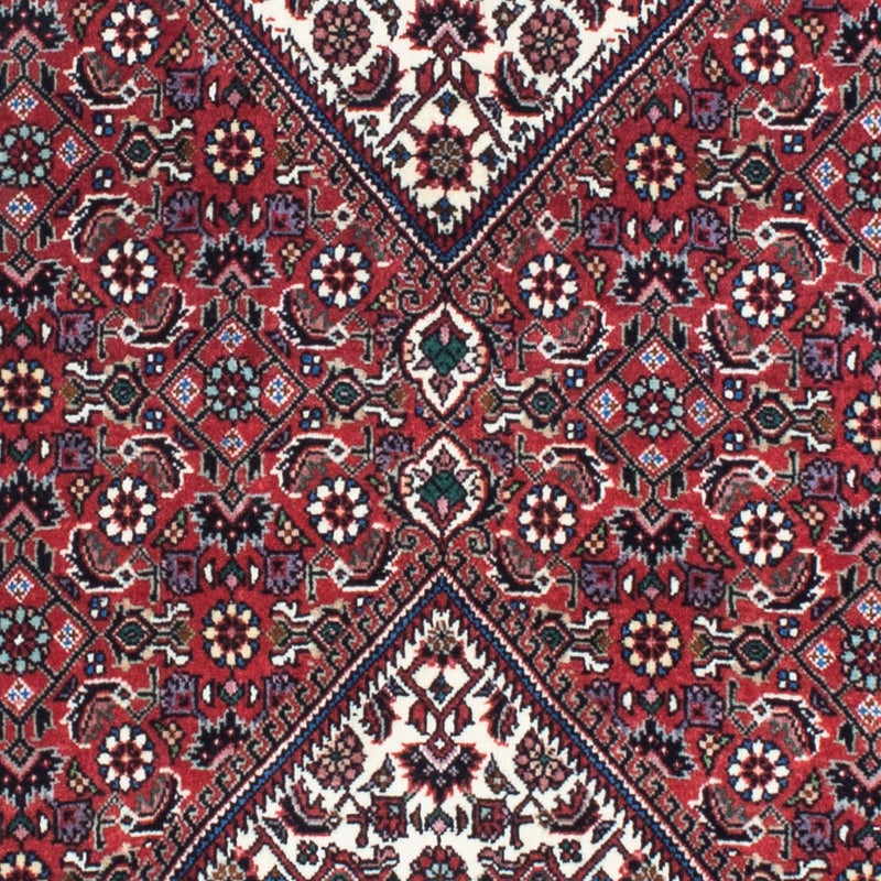 Alfombra de pasillo Alfombra persa - Bidjar - 208 x 73 cm - rojo