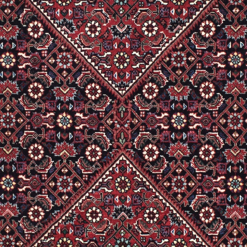 Alfombra de pasillo Alfombra persa - Bidjar - 200 x 76 cm - azul oscuro