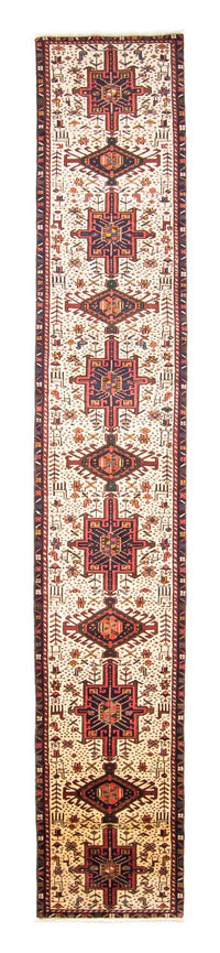 Alfombra de pasillo Alfombra persa - Nómada - 432 x 66 cm - beige