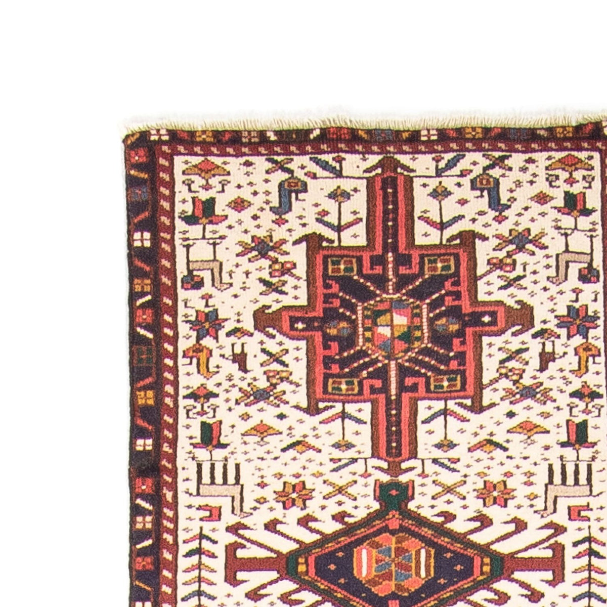 Qaraja Alfombra 66x432cm - Alfombra persa