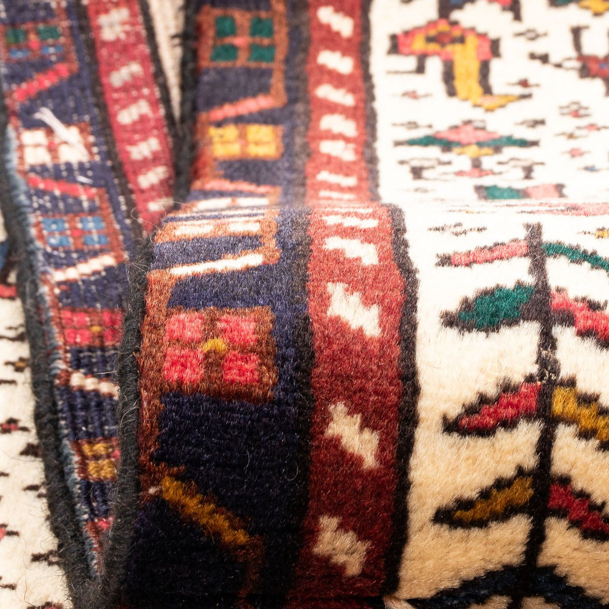 Alfombra de pasillo Alfombra persa - Nómada - 432 x 66 cm - beige