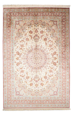 Alfombra persa - Ghom - 240 x 160 cm - beige