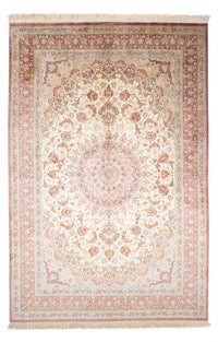 Alfombra persa - Ghom - 240 x 160 cm - beige