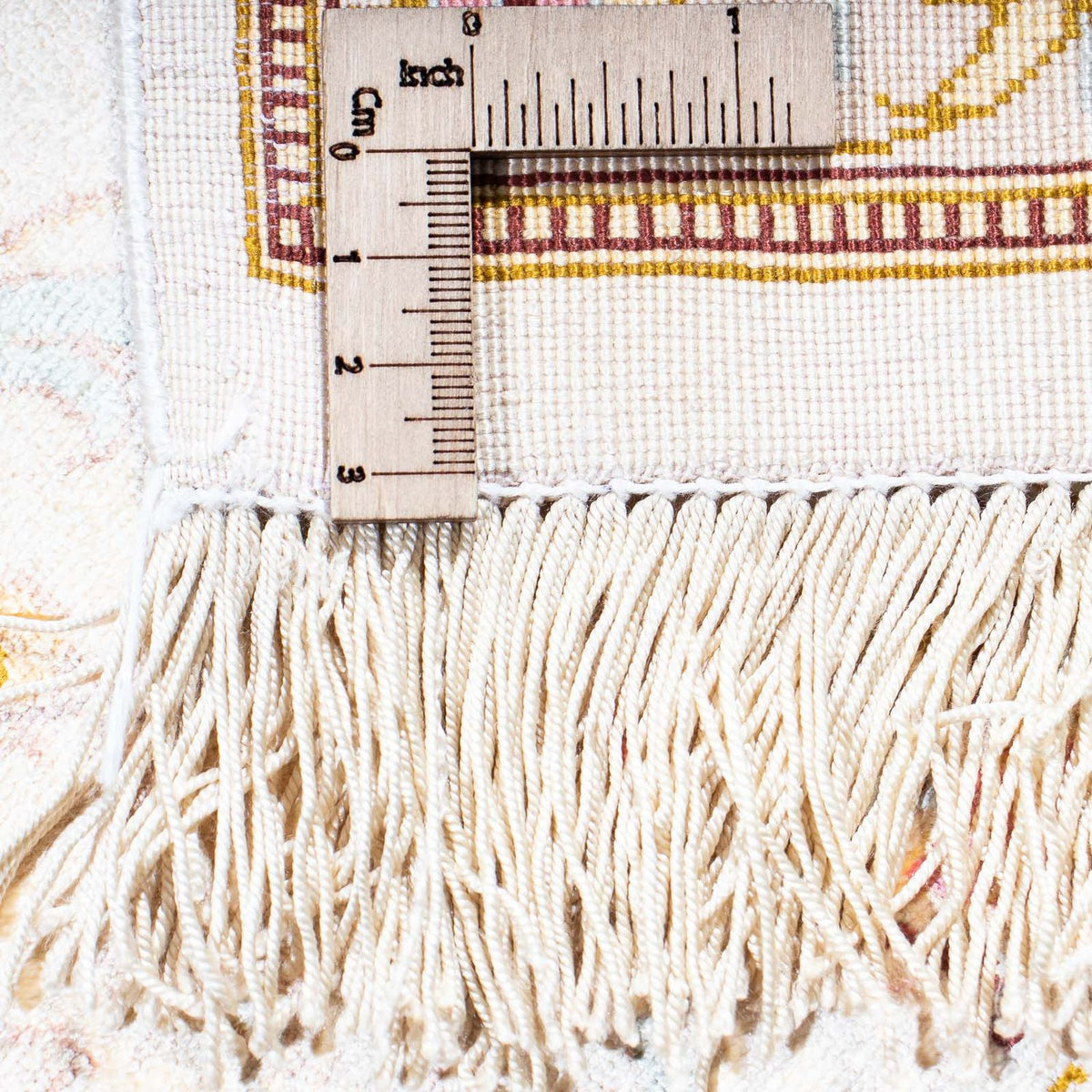 Alfombra persa - Ghom - 235 x 157 cm - beige