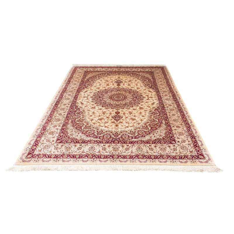 Alfombra persa - Ghom - 240 x 157 cm - beige