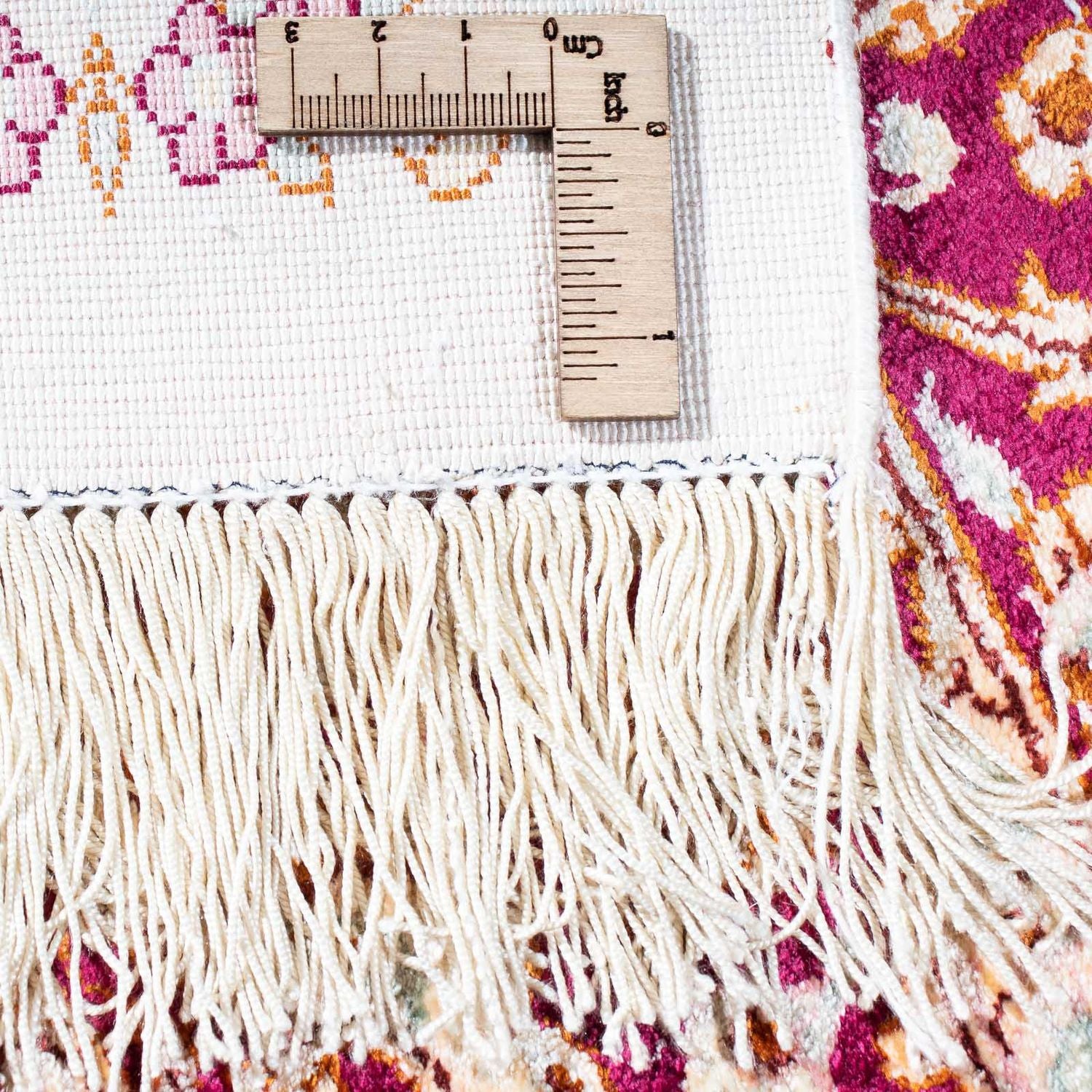 Alfombra persa - Ghom - 240 x 157 cm - beige