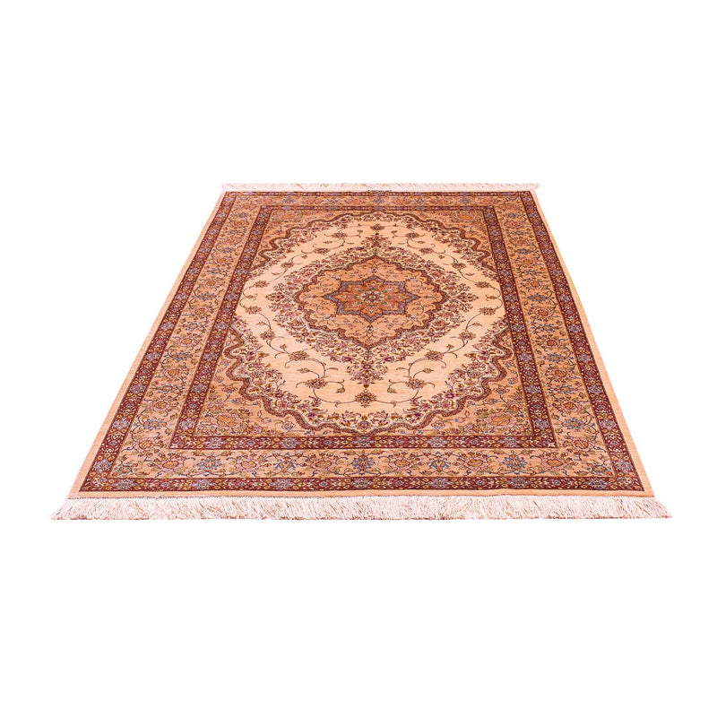 Alfombra de seda - Ghom Seda - Prima - 188 x 130 cm - beige