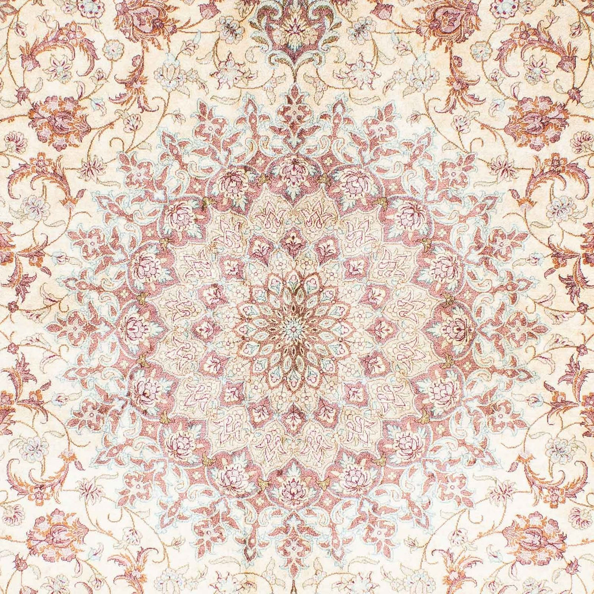 Alfombra persa - Ghom - 238 x 159 cm - beige