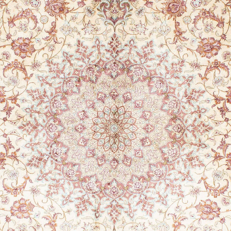 Alfombra persa - Ghom - 238 x 159 cm - beige