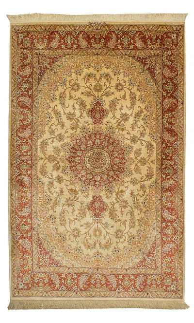 Qom seda Alfombra 130x210cm - Alfombra oriental