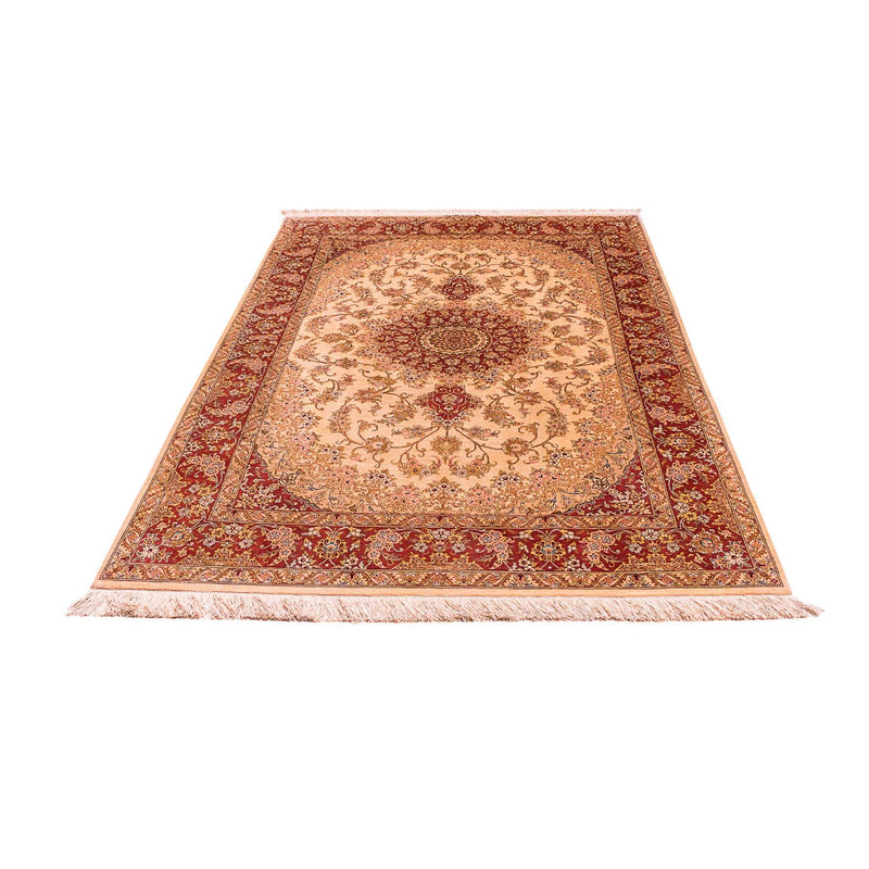 Alfombra de seda - Ghom Seda - Prima - 210 x 130 cm - beige