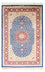 Alfombra persa - Ghom - 152 x 100 cm - azul oscuro