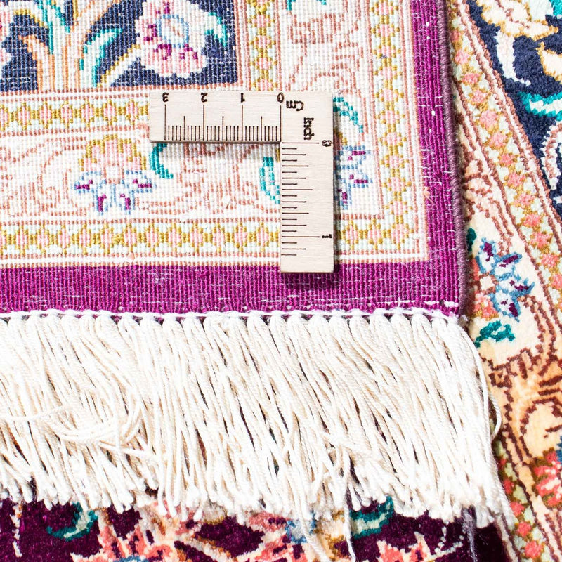 Alfombra persa - Ghom - 144 x 97 cm - púrpura