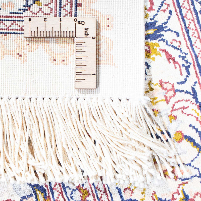 Alfombra persa - Ghom - 147 x 97 cm - beige