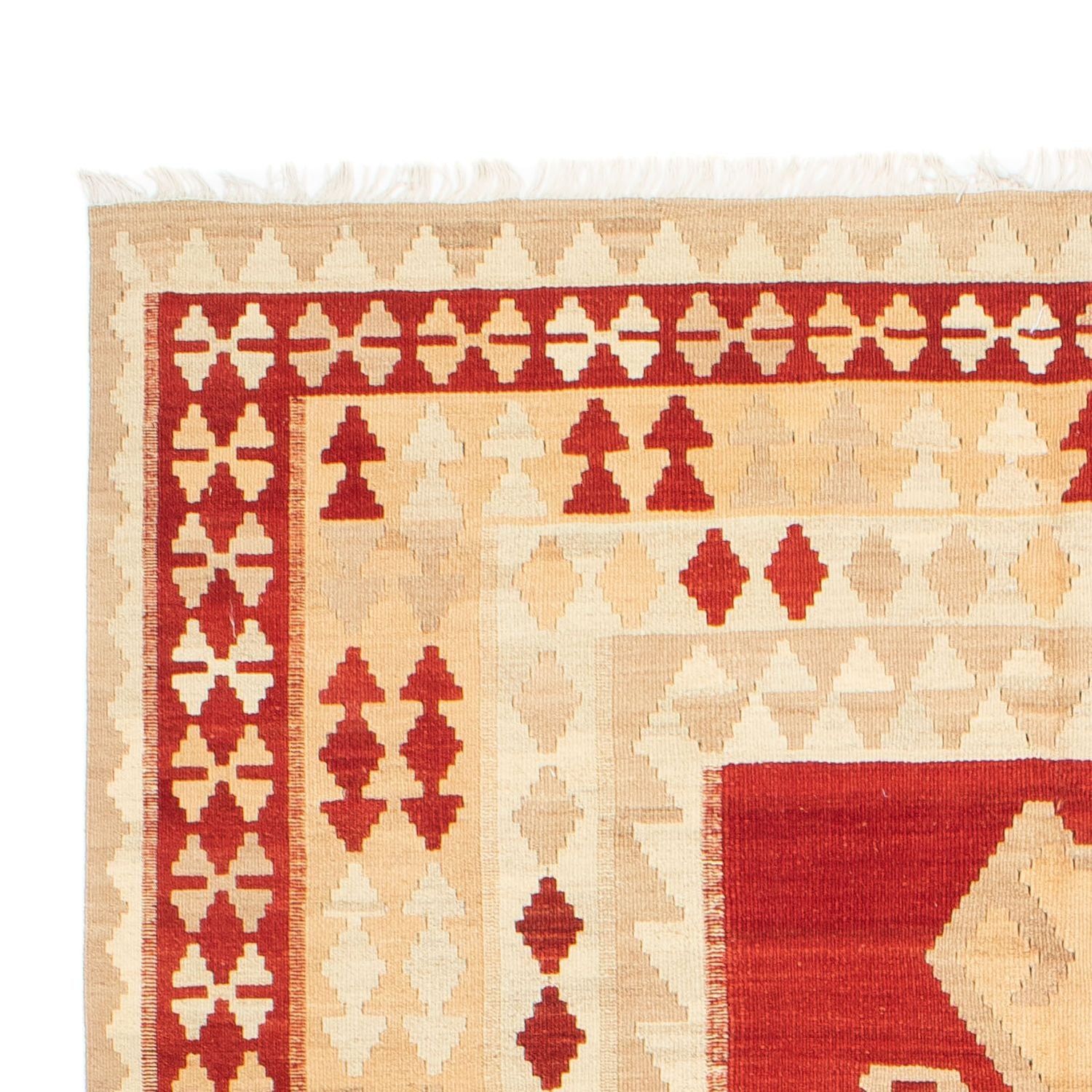 Alfombra Kelim - Oriental - 256 x 173 cm - beige