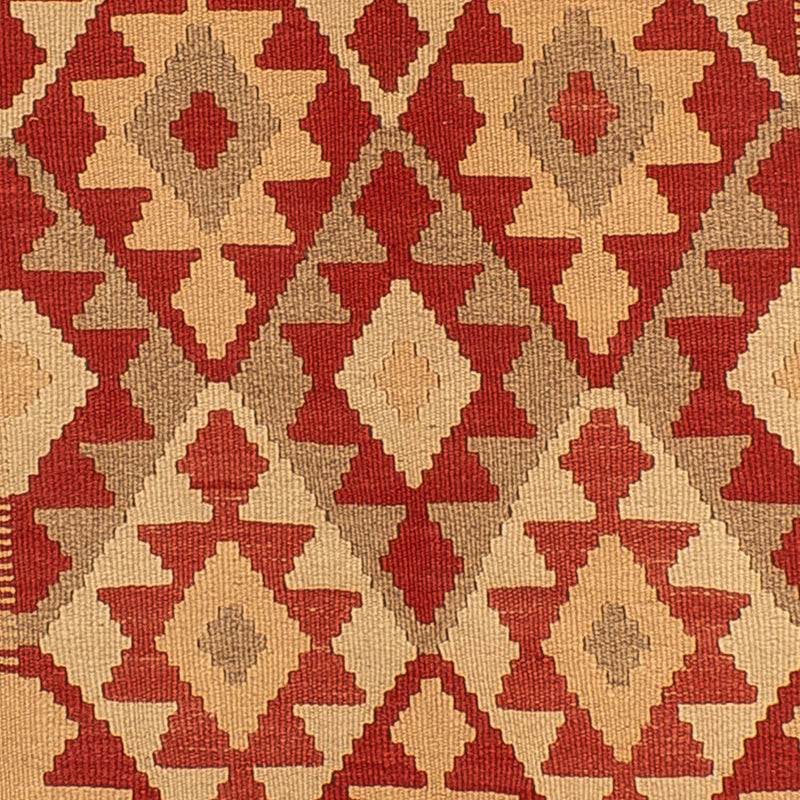 Alfombra Kelim - Oriental - 198 x 146 cm - rojo oscuro