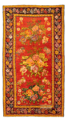 Alfombra persa - Nómada - 248 x 132 cm - rojo