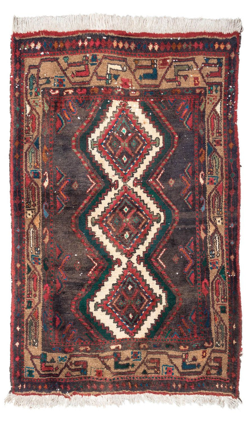 Alfombra persa - Nómada - 115 x 78 cm - rojo