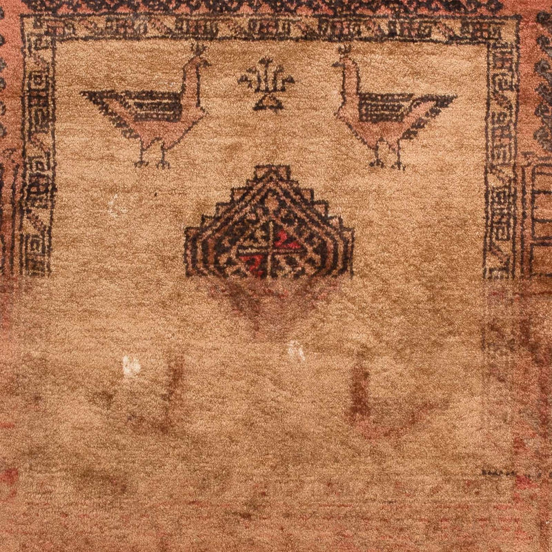 Alfombra Belutsch - 172 x 105 cm - marrón
