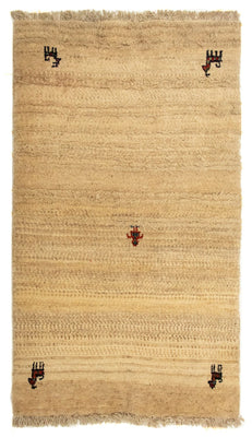 Alfombra Gabbeh - Persa - 133 x 78 cm - beige