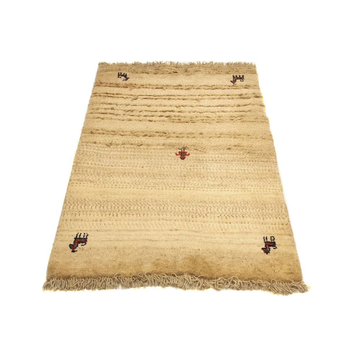 Alfombra Gabbeh - Persa - 133 x 78 cm - beige