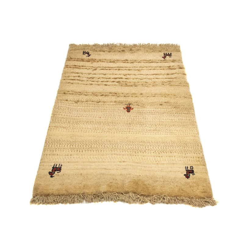 Alfombra Gabbeh - Persa - 133 x 78 cm - beige