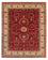Alfombra Ziegler - 300 x 244 cm - rojo oscuro