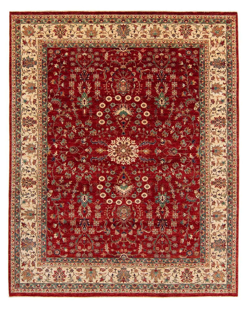 Alfombra Ziegler - 300 x 244 cm - rojo oscuro