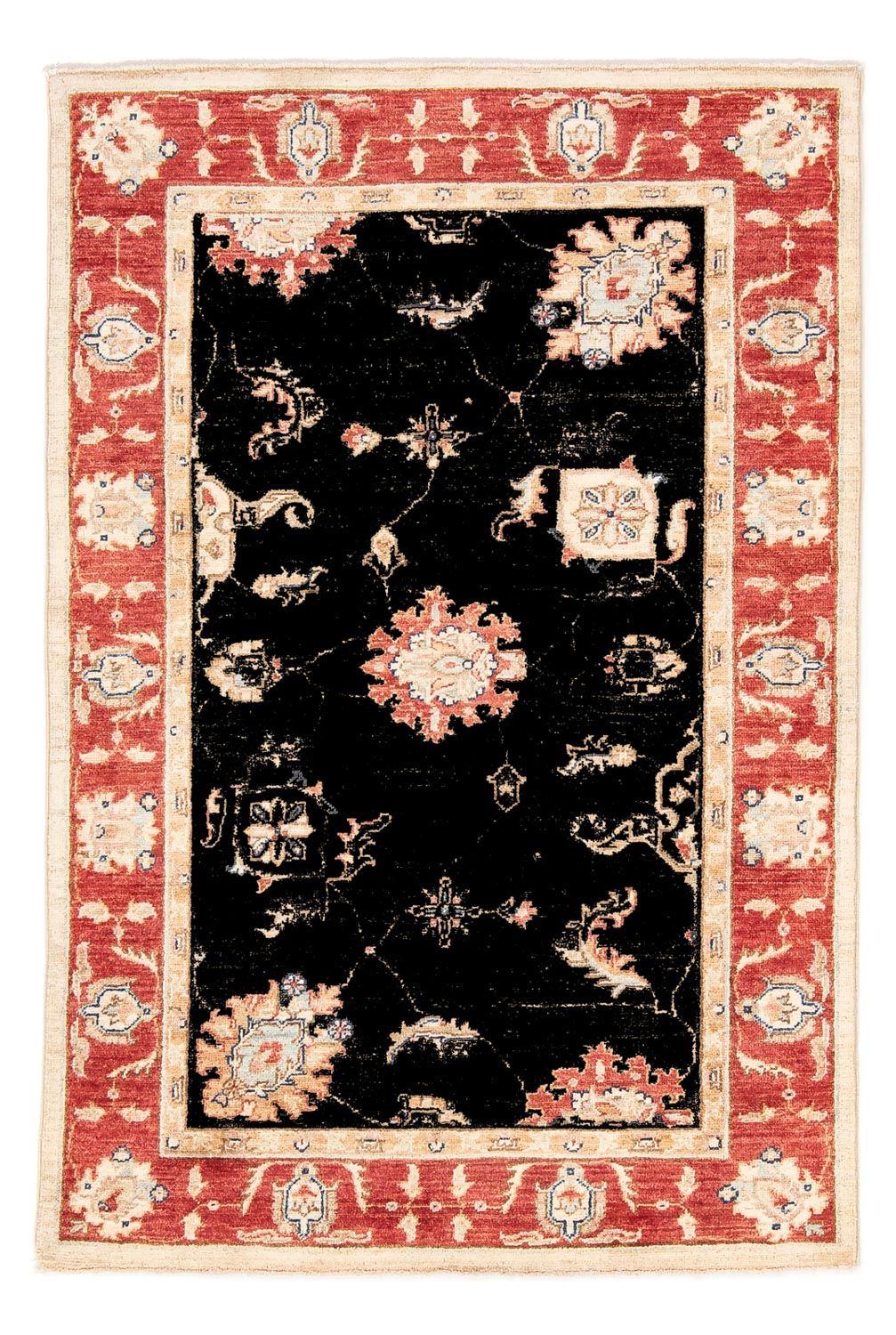 Alfombra Ziegler - 152 x 101 cm - azul oscuro