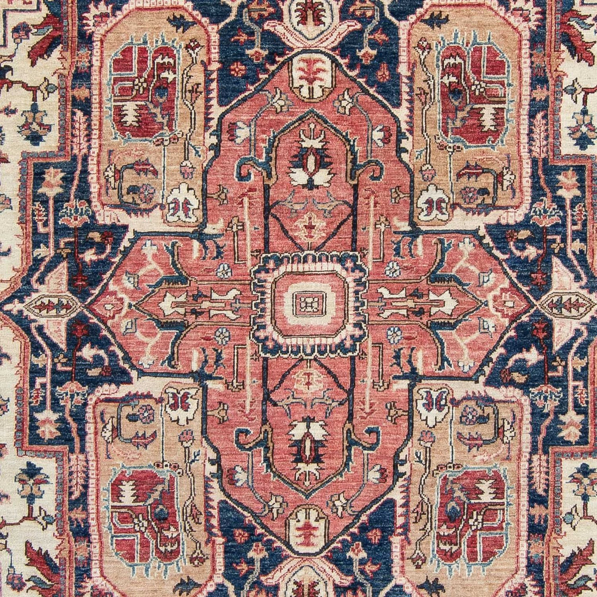 Alfombra persa - Nómada - 302 x 228 cm - multicolor
