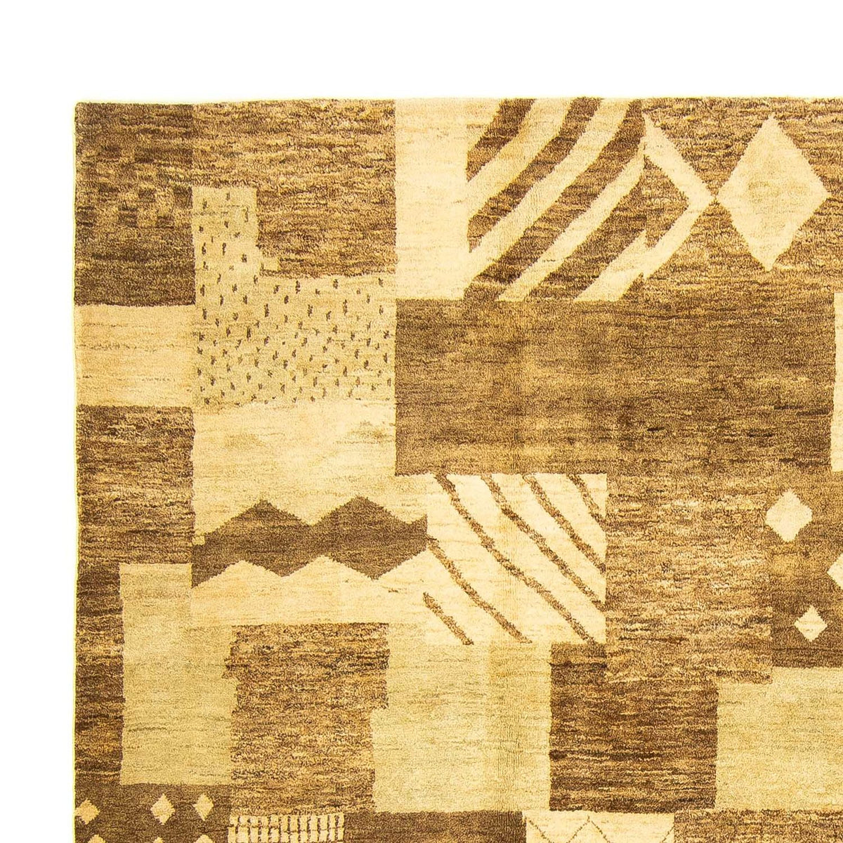 Gabbeh Indo Alfombra 246x307cm - Perserteppich Wollteppich