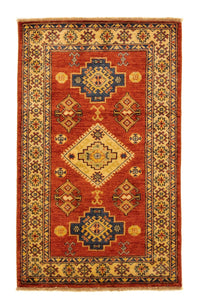 Alfombra Ziegler - Kazak - 154 x 94 cm - óxido