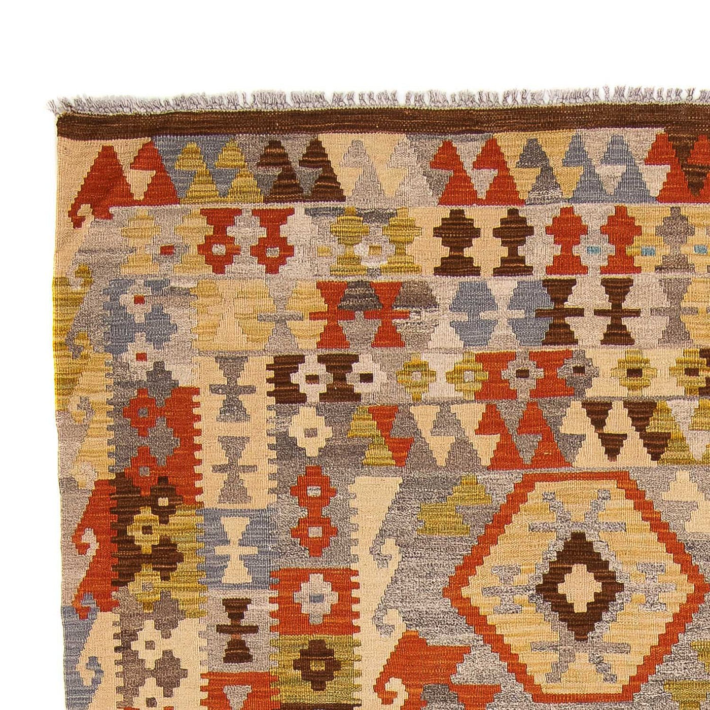 Kilim Maimana Alfombra 300x200cm - Alfombra de lana