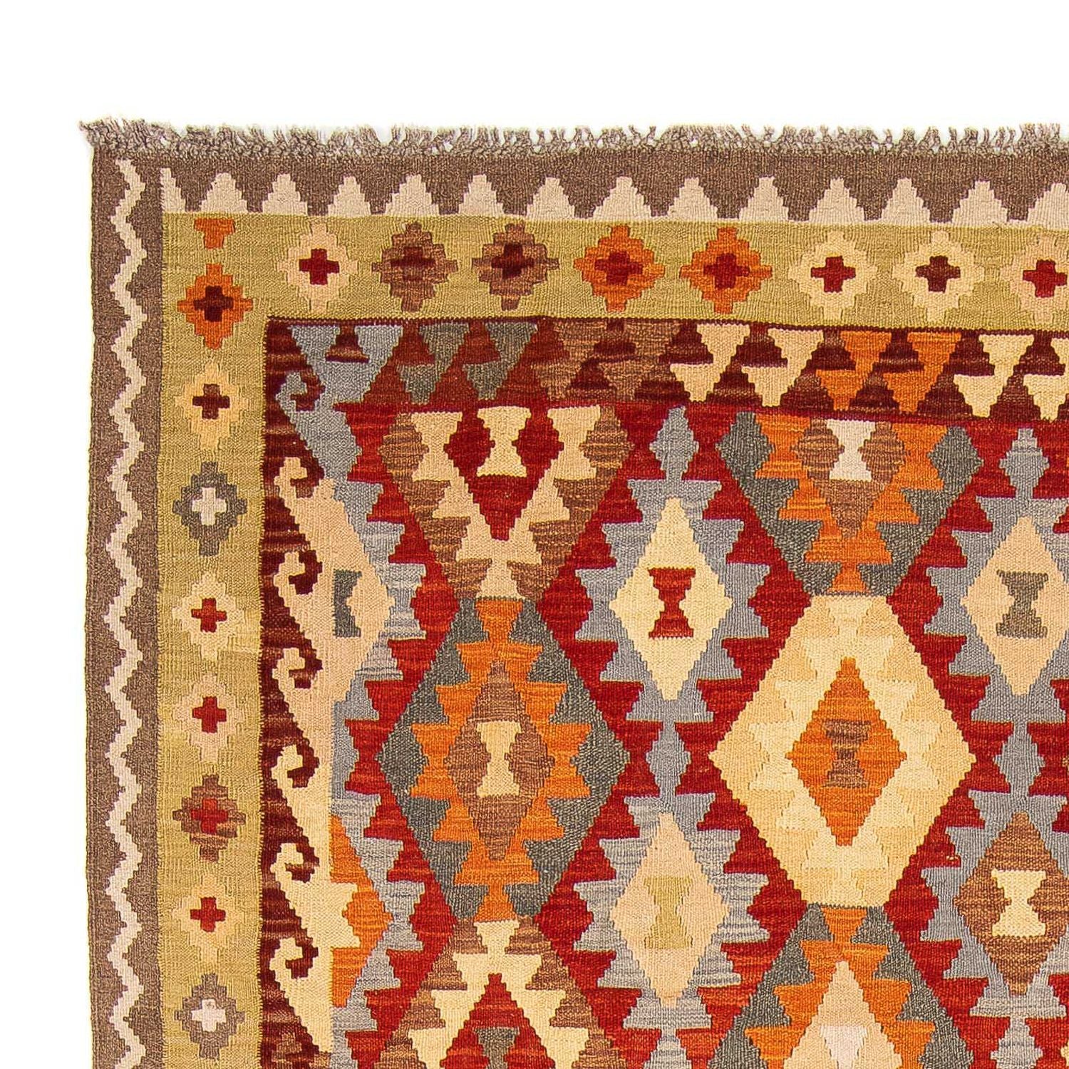 Alfombra Kelim - Splash - 296 x 195 cm - multicolor