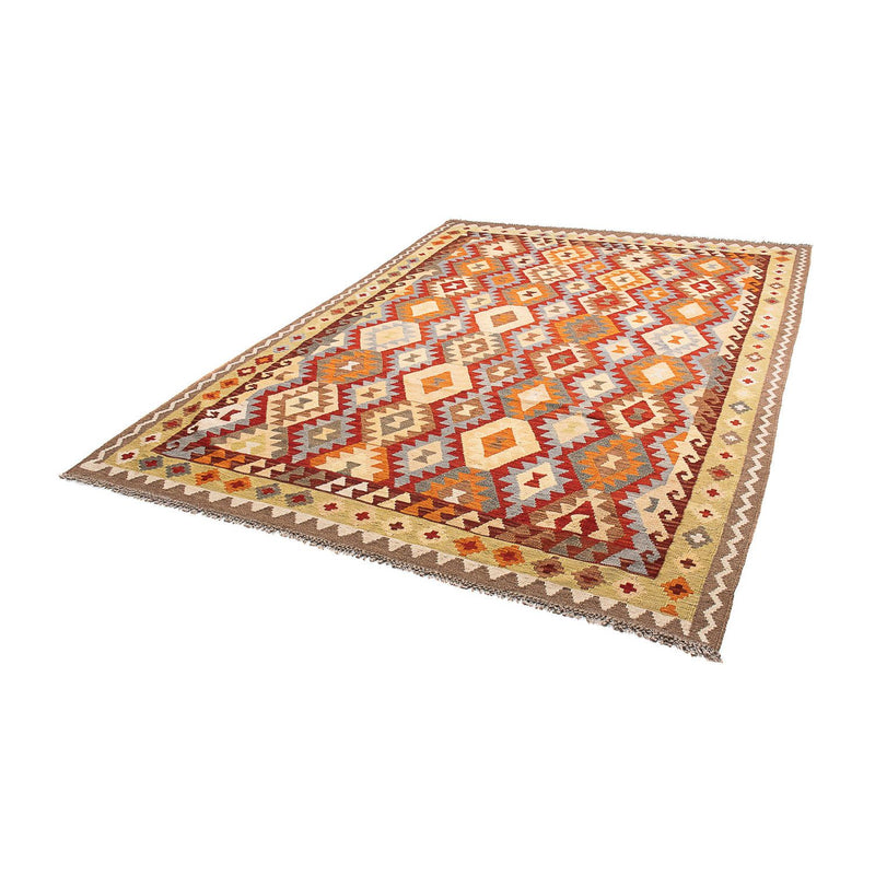 Alfombra Kelim - Splash - 296 x 195 cm - multicolor