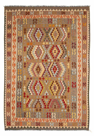 Alfombra Kelim - Splash - 292 x 212 cm - multicolor