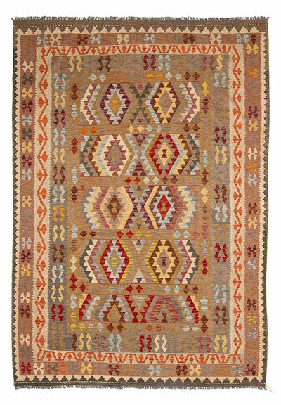 Kilim Maimana Alfombra 212x292cm - Alfombra de lana
