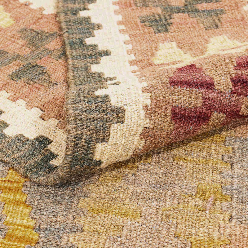 Alfombra Kelim - Splash - 292 x 212 cm - multicolor