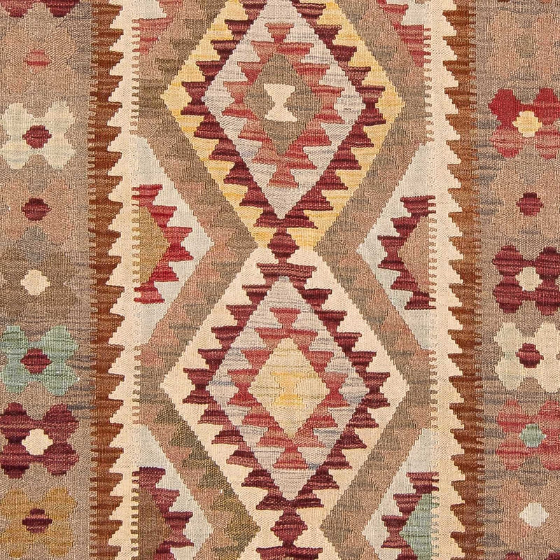Alfombra Kelim - Splash - 293 x 198 cm - multicolor