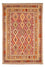 Alfombra Kelim - Splash - 297 x 200 cm - marrón claro