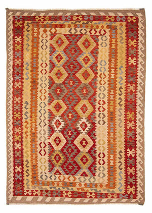 Alfombra Kelim - Splash - 288 x 198 cm - multicolor