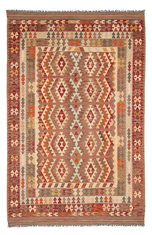 Alfombra Kelim - Splash - 296 x 205 cm - multicolor