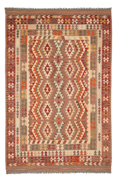 Kilim Maimana Alfombra 205x296cm - Alfombra de lana
