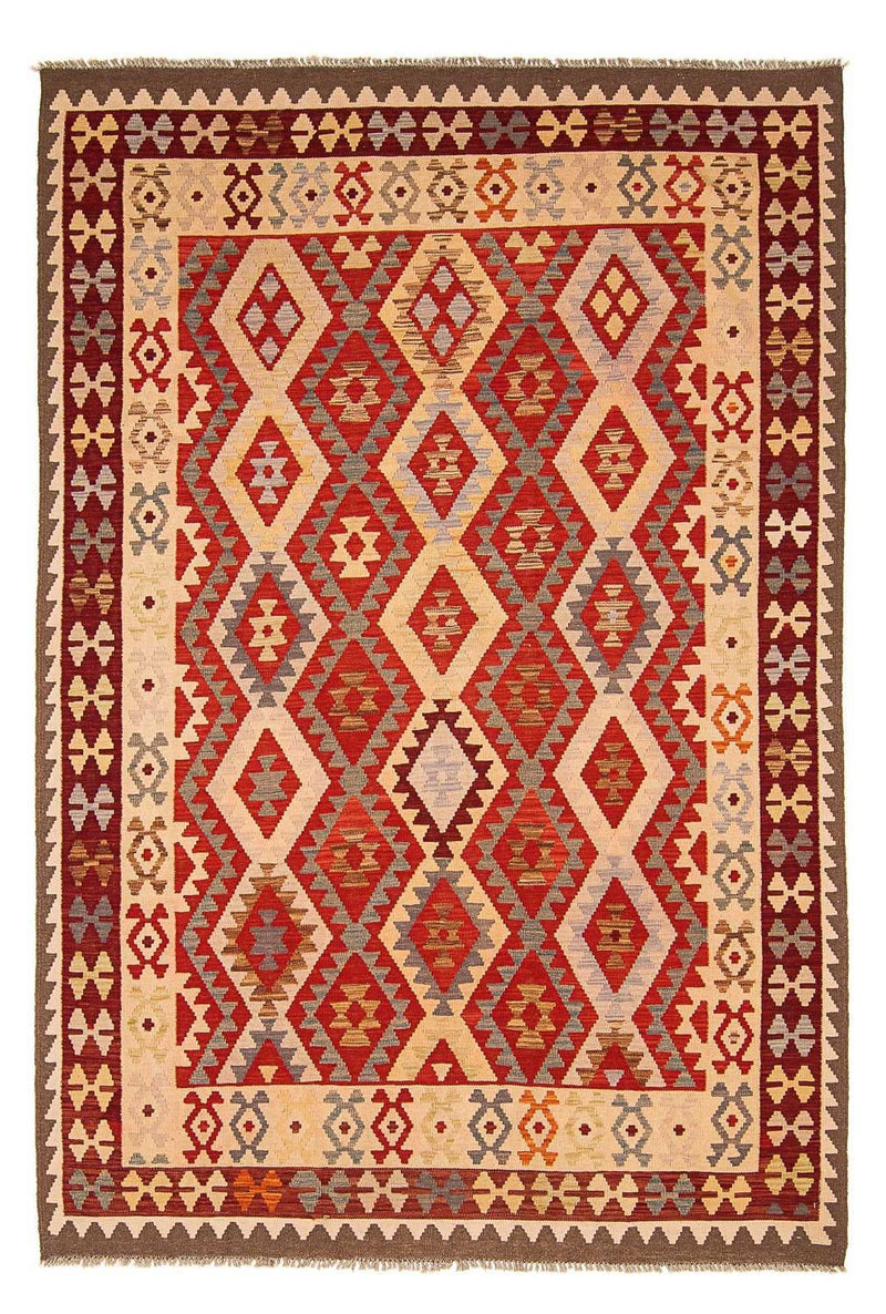 Alfombra Kelim - Splash - 290 x 211 cm - multicolor