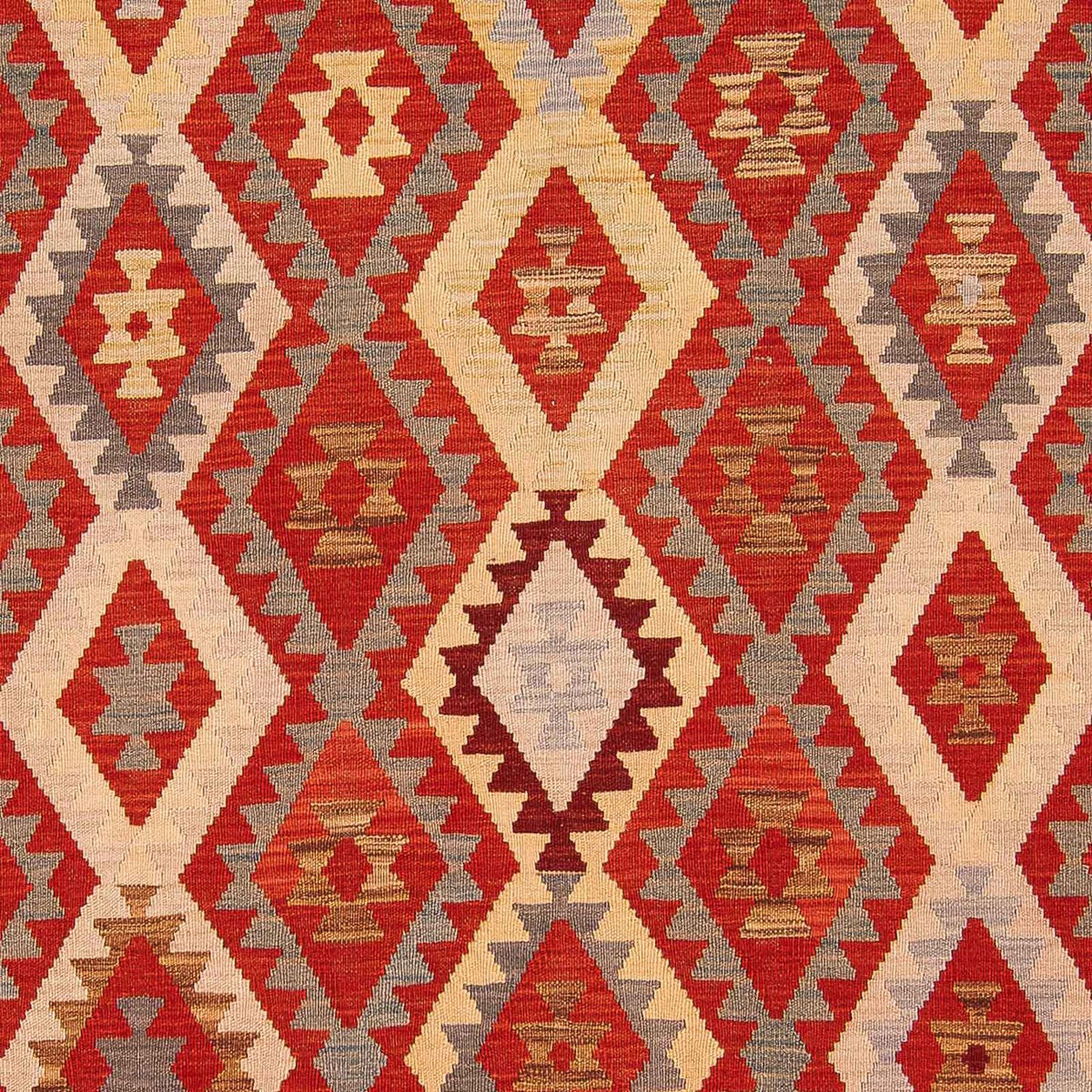 Alfombra Kelim - Splash - 290 x 211 cm - multicolor