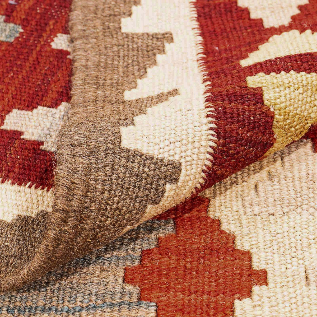 Alfombra Kelim - Splash - 290 x 211 cm - multicolor