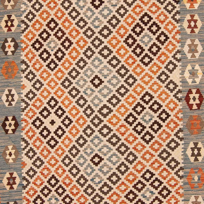 Alfombra Kelim - Splash - 292 x 207 cm - multicolor