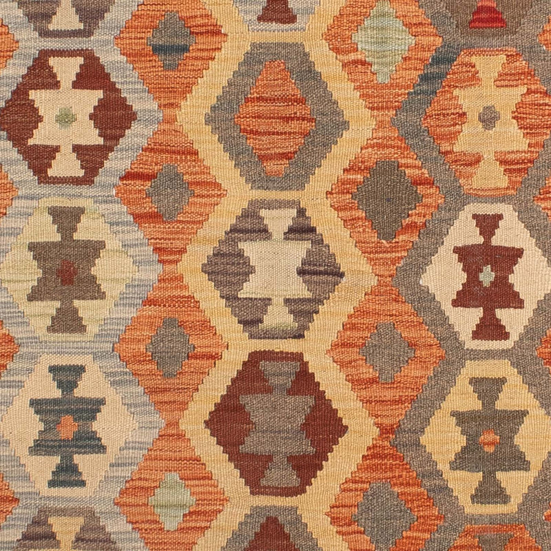 Alfombra Kelim - Splash - 205 x 149 cm - multicolor